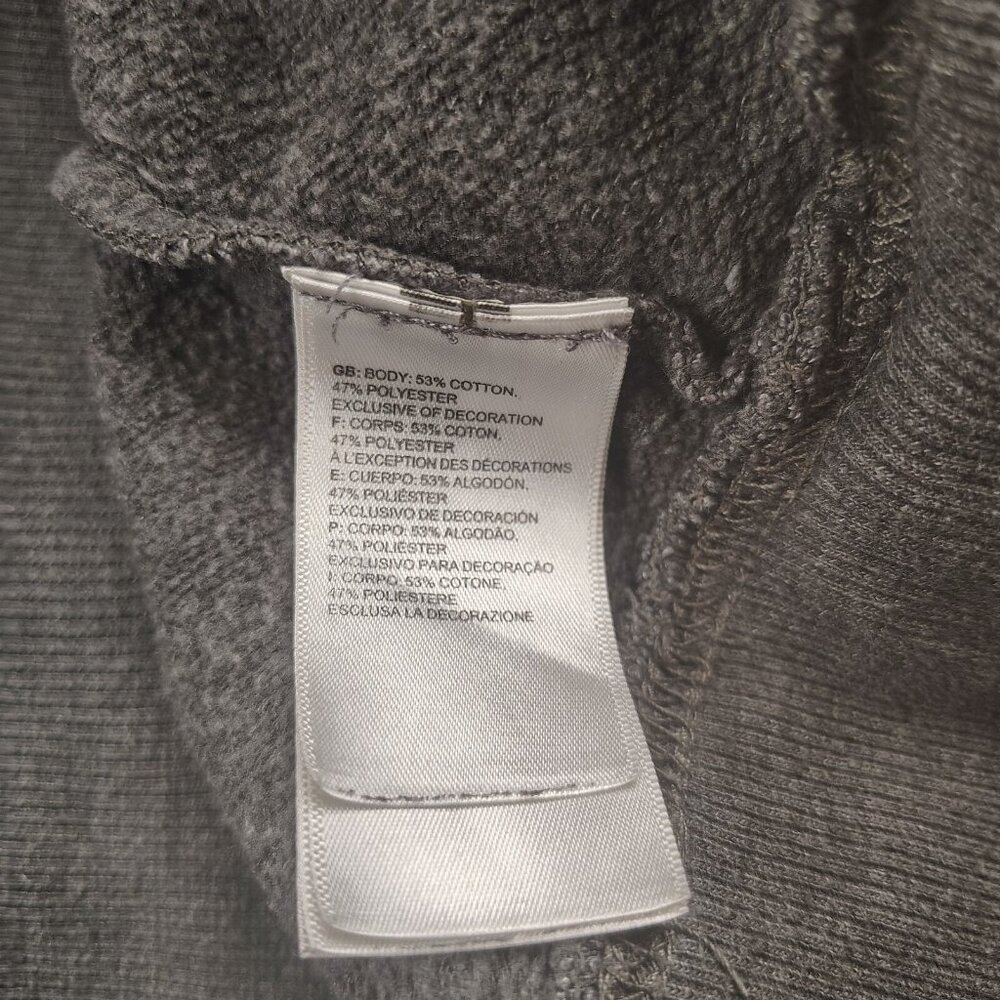 North Face Sweatshirt Mens Large Gray Pullover Hoodie - Picture 5 of 9